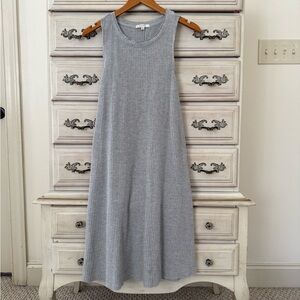 Z Supply Grey Waffle Knit Dress
